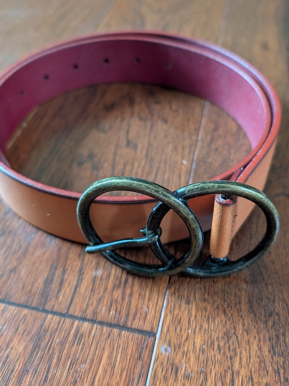 Natural life Double-Ring Belt NWOT